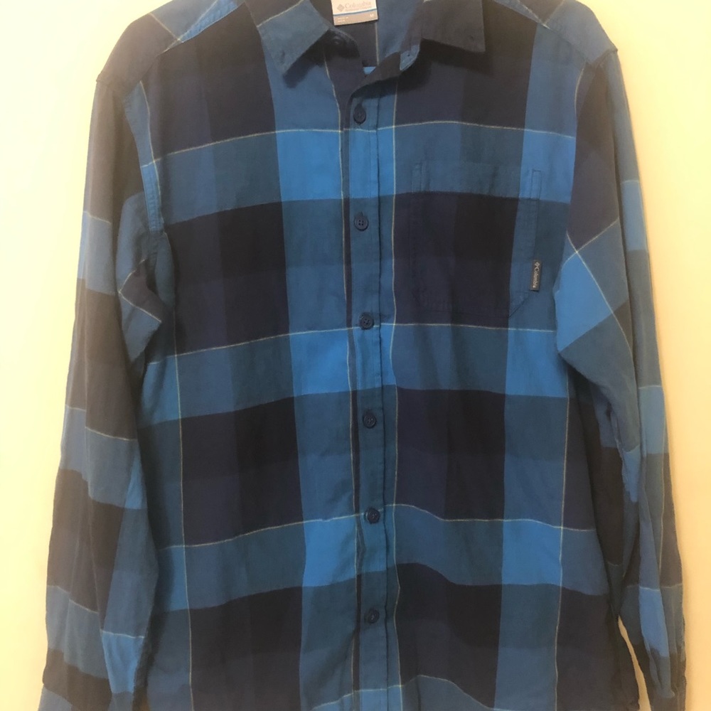 Columbia Plaid Long Sleeve Shirt